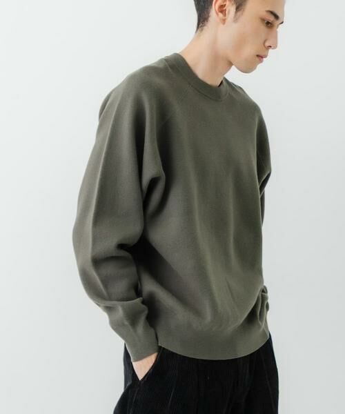 URBAN RESEARCH / アーバンリサーチ ニット・セーター | 綿カシミヤスウェットニット | 詳細2