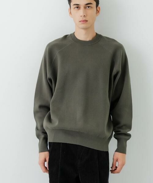URBAN RESEARCH / アーバンリサーチ ニット・セーター | 綿カシミヤスウェットニット | 詳細4