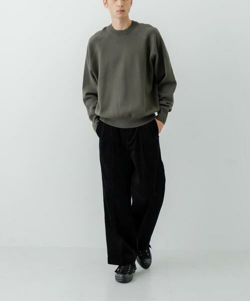 URBAN RESEARCH / アーバンリサーチ ニット・セーター | 綿カシミヤスウェットニット | 詳細8