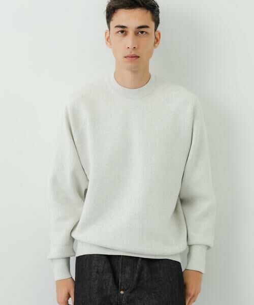 URBAN RESEARCH / アーバンリサーチ ニット・セーター | 綿カシミヤスウェットニット | 詳細19