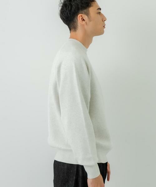 URBAN RESEARCH / アーバンリサーチ ニット・セーター | 綿カシミヤスウェットニット | 詳細21