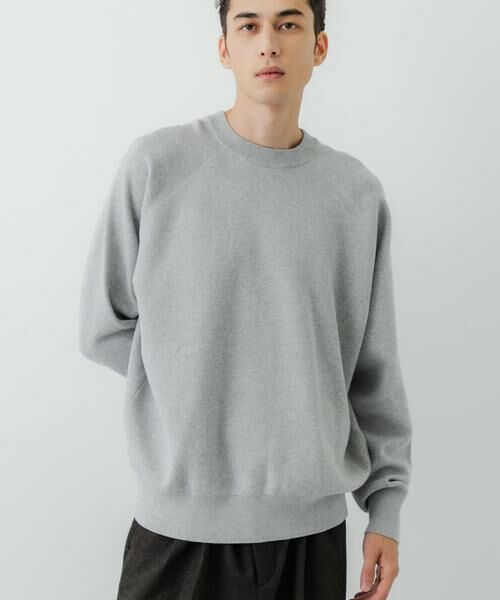 URBAN RESEARCH / アーバンリサーチ ニット・セーター | 綿カシミヤスウェットニット | 詳細28