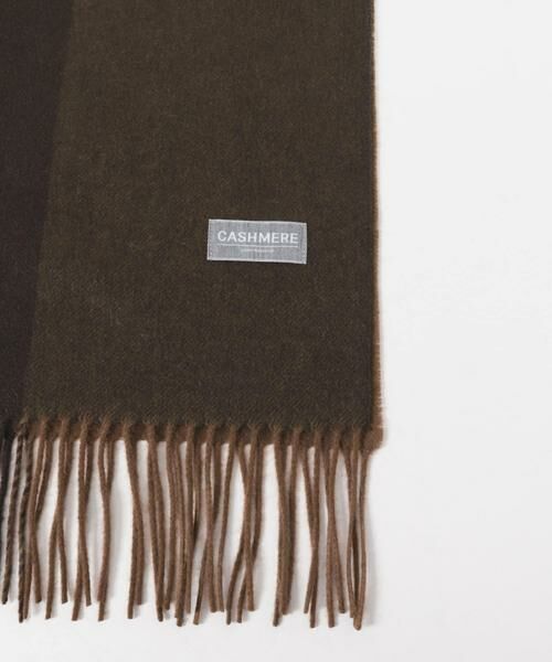 URBAN RESEARCH / アーバンリサーチ マフラー・ショール・スヌード・ストール | バイカラーカシミヤマフラー | 詳細2