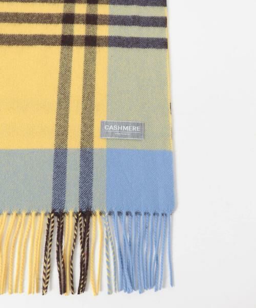 URBAN RESEARCH / アーバンリサーチ マフラー・ショール・スヌード・ストール | チェックカシミヤマフラー | 詳細4