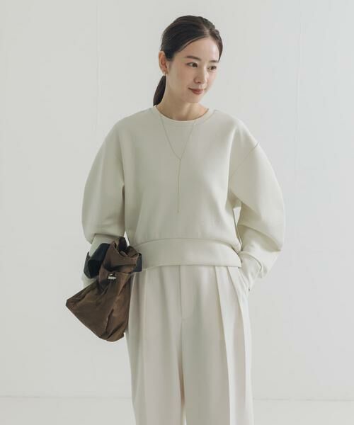 URBAN RESEARCH / アーバンリサーチ スウェット | ボリュームスリーブダンボールトップス | 詳細1