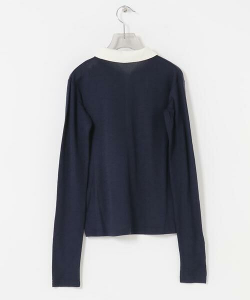 URBAN RESEARCH / アーバンリサーチ ニット・セーター | ウールジャージーポロ衿トップス | 詳細21