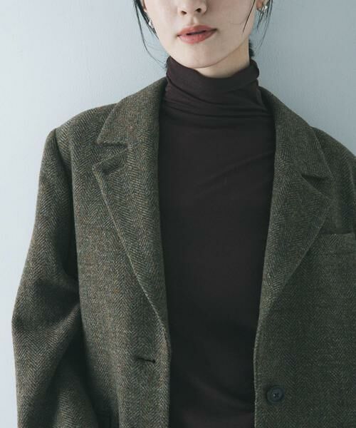 URBAN RESEARCH / アーバンリサーチ Tシャツ | カシミヤシルクタートルカットソー | 詳細1