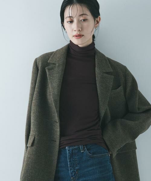 URBAN RESEARCH / アーバンリサーチ Tシャツ | カシミヤシルクタートルカットソー | 詳細3