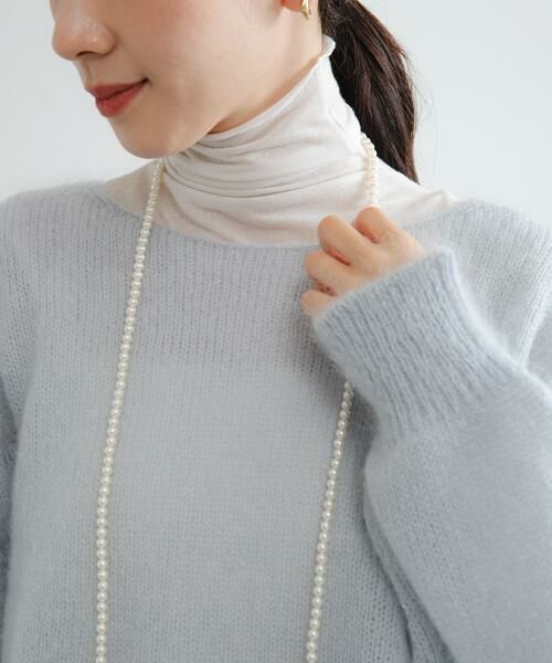 URBAN RESEARCH / アーバンリサーチ Tシャツ | カシミヤシルクタートルカットソー | 詳細8