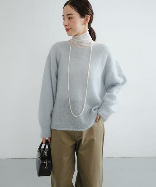 URBAN RESEARCH / アーバンリサーチ Tシャツ | カシミヤシルクタートルカットソー | 詳細10