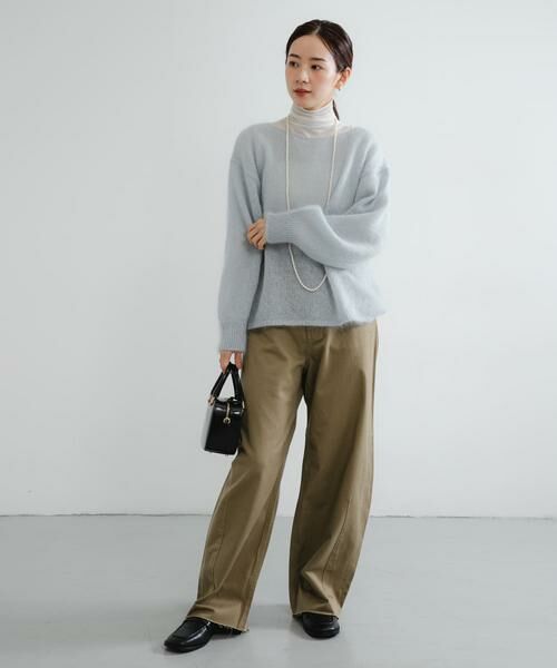 URBAN RESEARCH / アーバンリサーチ Tシャツ | カシミヤシルクタートルカットソー | 詳細11