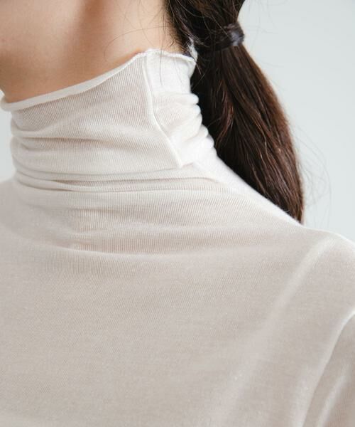 URBAN RESEARCH / アーバンリサーチ Tシャツ | カシミヤシルクタートルカットソー | 詳細13