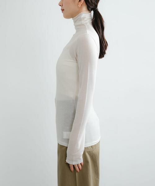 URBAN RESEARCH / アーバンリサーチ Tシャツ | カシミヤシルクタートルカットソー | 詳細15