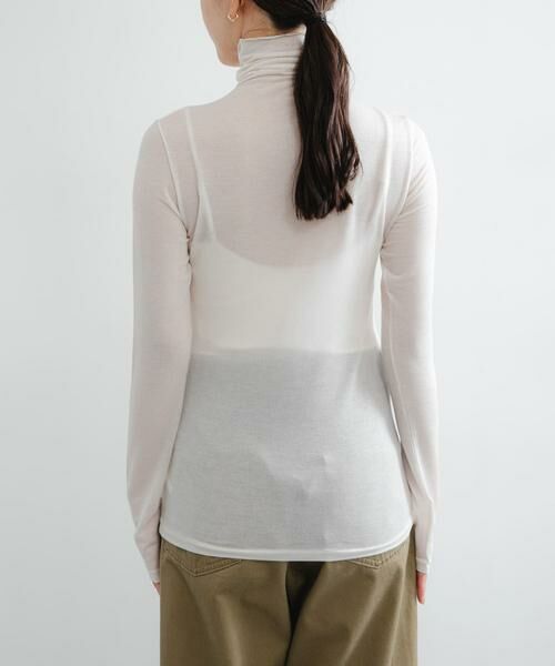 URBAN RESEARCH / アーバンリサーチ Tシャツ | カシミヤシルクタートルカットソー | 詳細16