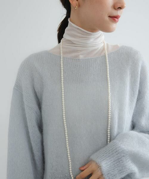 URBAN RESEARCH/アーバンリサーチ カシミヤシルクタートルカットソー ホワイト系その他 FREE