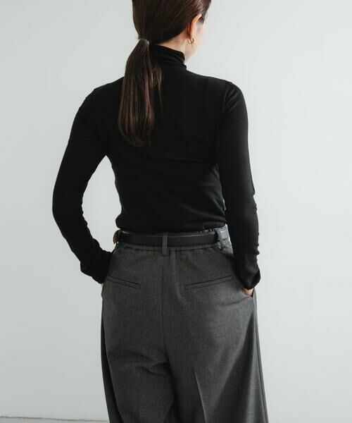 URBAN RESEARCH / アーバンリサーチ Tシャツ | カシミヤシルクタートルカットソー | 詳細21