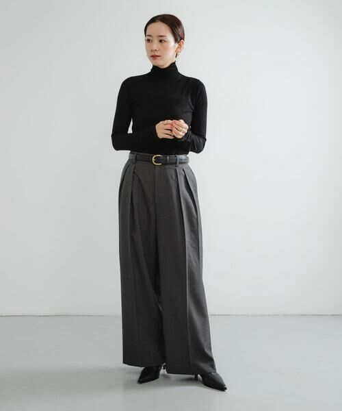 URBAN RESEARCH / アーバンリサーチ Tシャツ | カシミヤシルクタートルカットソー | 詳細23