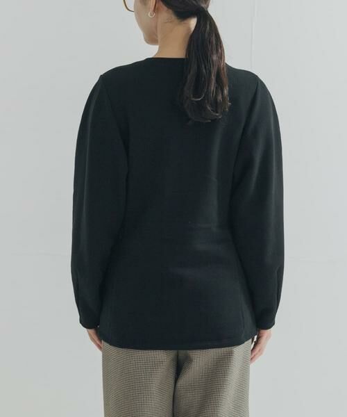 URBAN RESEARCH / アーバンリサーチ カーディガン・ボレロ | ボリュームスリーブ裏起毛カーディガン | 詳細10