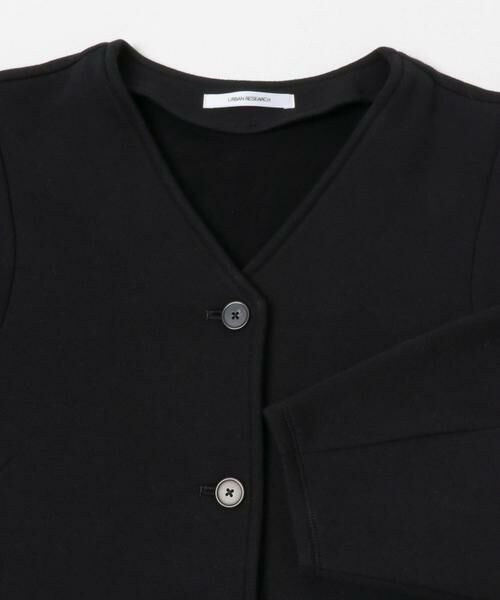 URBAN RESEARCH / アーバンリサーチ カーディガン・ボレロ | ボリュームスリーブ裏起毛カーディガン | 詳細12