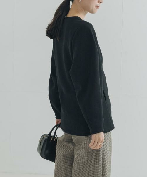 URBAN RESEARCH / アーバンリサーチ カーディガン・ボレロ | ボリュームスリーブ裏起毛カーディガン | 詳細5