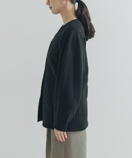 URBAN RESEARCH / アーバンリサーチ カーディガン・ボレロ | ボリュームスリーブ裏起毛カーディガン | 詳細9