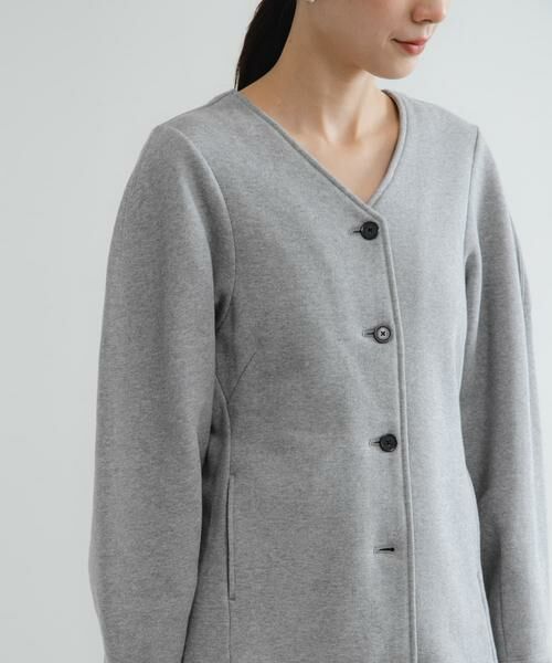 URBAN RESEARCH / アーバンリサーチ カーディガン・ボレロ | ボリュームスリーブ裏起毛カーディガン | 詳細13