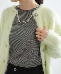 URBAN RESEARCH / アーバンリサーチ Tシャツ | カシミヤシルククルーネックカットソー