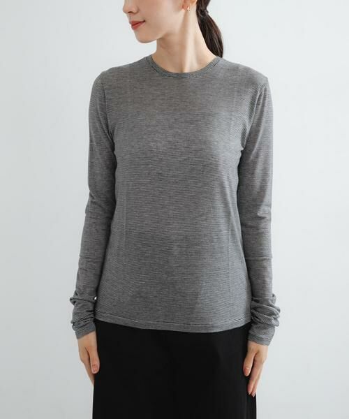 URBAN RESEARCH / アーバンリサーチ Tシャツ | カシミヤシルククルーネックカットソー | 詳細16