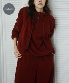 URBAN RESEARCH / アーバンリサーチ ベスト | 『別注』THOUSAND MILE×URBAN RESEARCH　KNIT FREECE ZIP VEST