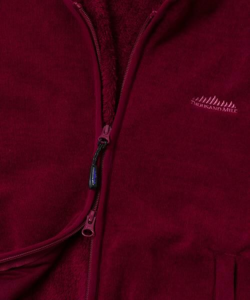 URBAN RESEARCH / アーバンリサーチ ベスト | 『別注』THOUSAND MILE×URBAN RESEARCH　KNIT FREECE ZIP VEST | 詳細5