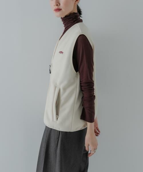 URBAN RESEARCH / アーバンリサーチ ベスト | 『別注』THOUSAND MILE×URBAN RESEARCH　KNIT FREECE ZIP VEST | 詳細14