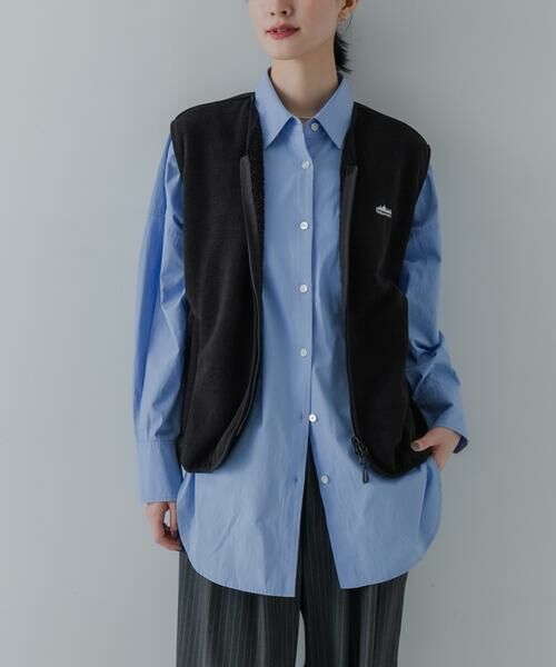 URBAN RESEARCH / アーバンリサーチ ベスト | 『別注』THOUSAND MILE×URBAN RESEARCH　KNIT FREECE ZIP VEST | 詳細23