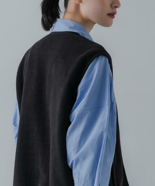 URBAN RESEARCH / アーバンリサーチ ベスト | 『別注』THOUSAND MILE×URBAN RESEARCH　KNIT FREECE ZIP VEST | 詳細30