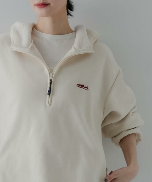 URBAN RESEARCH / アーバンリサーチ パーカー | 『別注』THOUSAND MILE×URBAN RESEARCH　KNIT FREECE HF-ZIP HOODIE | 詳細14