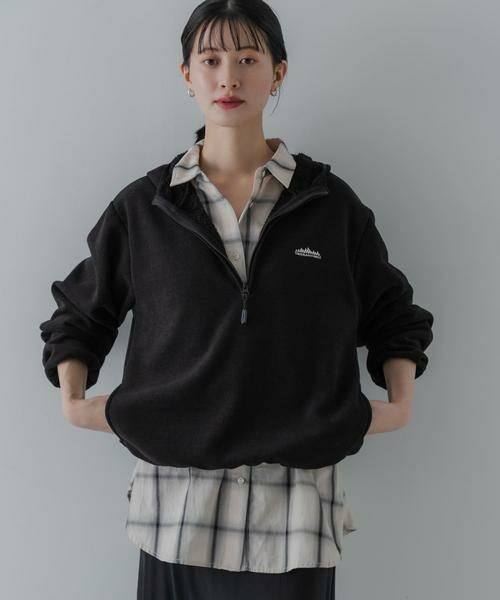 URBAN RESEARCH / アーバンリサーチ パーカー | 『別注』THOUSAND MILE×URBAN RESEARCH　KNIT FREECE HF-ZIP HOODIE | 詳細26