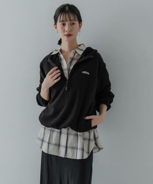 URBAN RESEARCH / アーバンリサーチ パーカー | 『別注』THOUSAND MILE×URBAN RESEARCH　KNIT FREECE HF-ZIP HOODIE | 詳細27