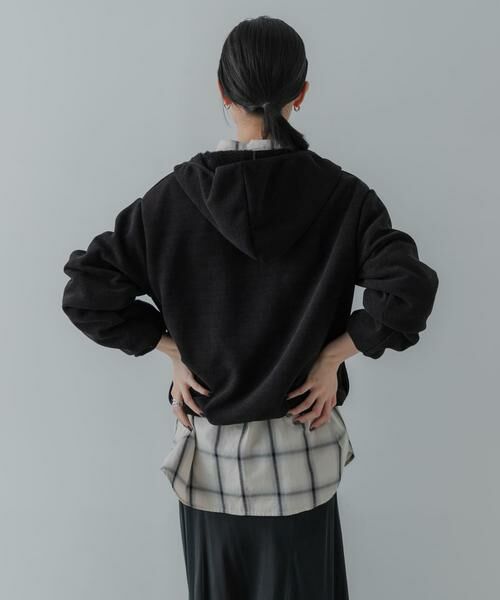 URBAN RESEARCH / アーバンリサーチ パーカー | 『別注』THOUSAND MILE×URBAN RESEARCH　KNIT FREECE HF-ZIP HOODIE | 詳細29
