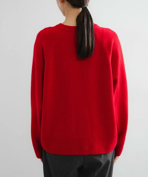 URBAN RESEARCH / アーバンリサーチ ニット・セーター | カシミヤ強縮クルーネックニット | 詳細10