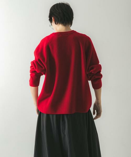 URBAN RESEARCH / アーバンリサーチ ニット・セーター | カシミヤ強縮クルーネックニット | 詳細5