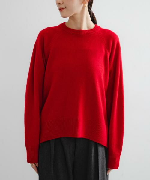 URBAN RESEARCH / アーバンリサーチ ニット・セーター | カシミヤ強縮クルーネックニット | 詳細8