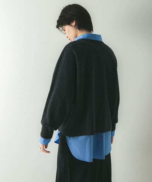 URBAN RESEARCH / アーバンリサーチ ニット・セーター | カシミヤ強縮クルーネックニット | 詳細26