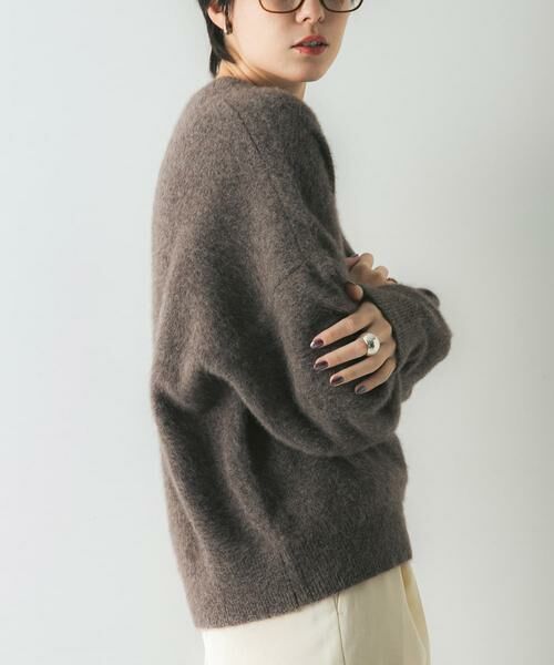 URBAN RESEARCH / アーバンリサーチ ニット・セーター | FOX/CASHMEREルーズニット | 詳細1