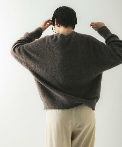 URBAN RESEARCH / アーバンリサーチ ニット・セーター | FOX/CASHMEREルーズニット | 詳細4