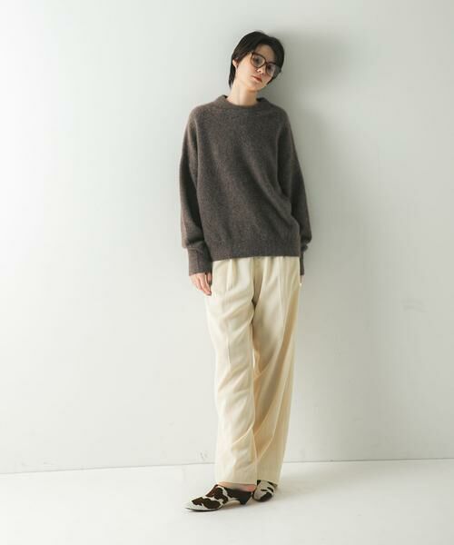 URBAN RESEARCH / アーバンリサーチ ニット・セーター | FOX/CASHMEREルーズニット | 詳細6