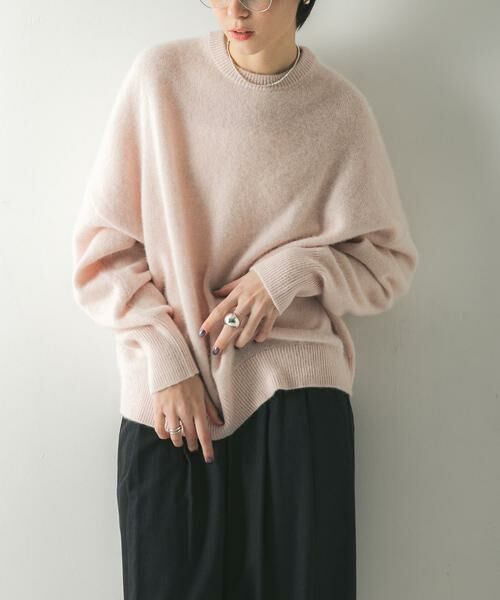 URBAN RESEARCH / アーバンリサーチ ニット・セーター | FOX/CASHMEREルーズニット | 詳細10