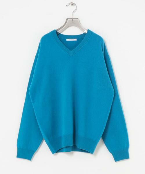 URBAN RESEARCH / アーバンリサーチ ニット・セーター | ウール100 Vネックルーズソフトニット | 詳細11