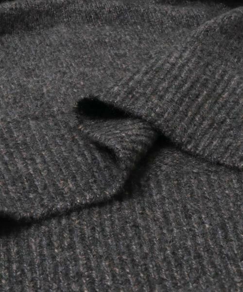URBAN RESEARCH / アーバンリサーチ ニット・セーター | new basic　CASHMERE SILK MOULINE TURTLE-NECK KNIT | 詳細12