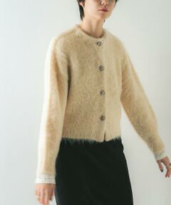 URBAN RESEARCH / アーバンリサーチ カーディガン・ボレロ | 『一部WEB限定カラー』ブラッシュシャギーニットカーディガン