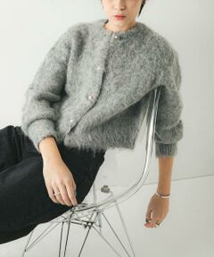URBAN RESEARCH / アーバンリサーチ カーディガン・ボレロ | 『一部WEB限定カラー』ブラッシュシャギーニットカーディガン