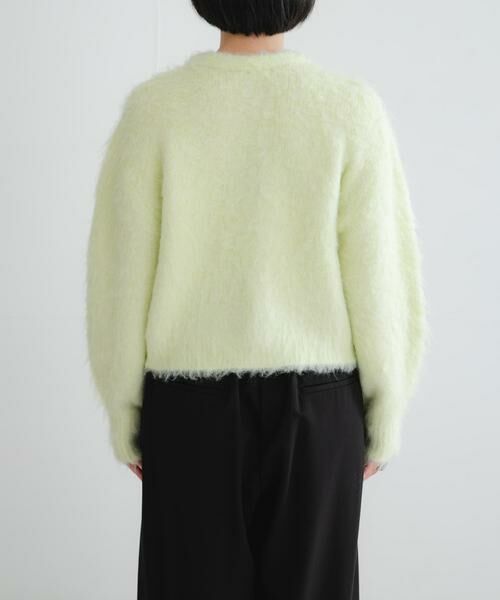 URBAN RESEARCH / アーバンリサーチ カーディガン・ボレロ | ブラッシュシャギーニットカーディガン | 詳細10